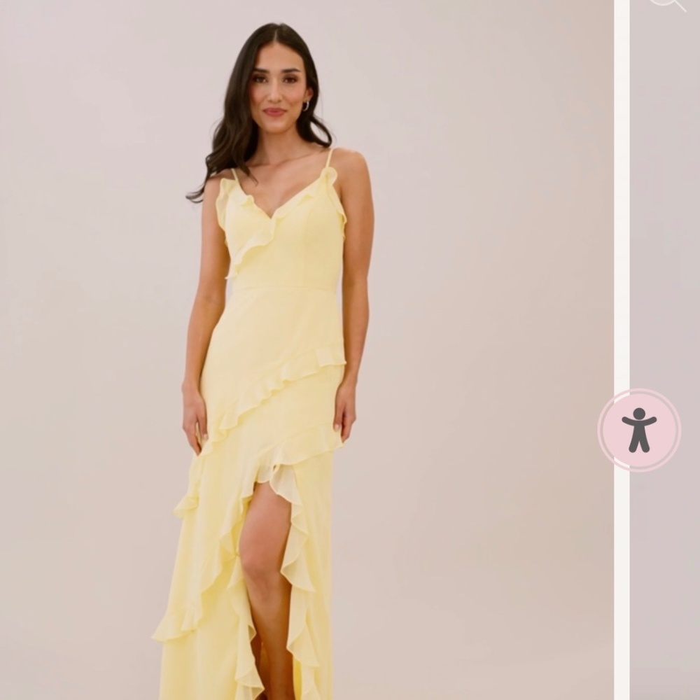 Revelry yellow dress - Picture 3 of 3